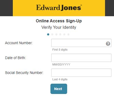 edward jones login account